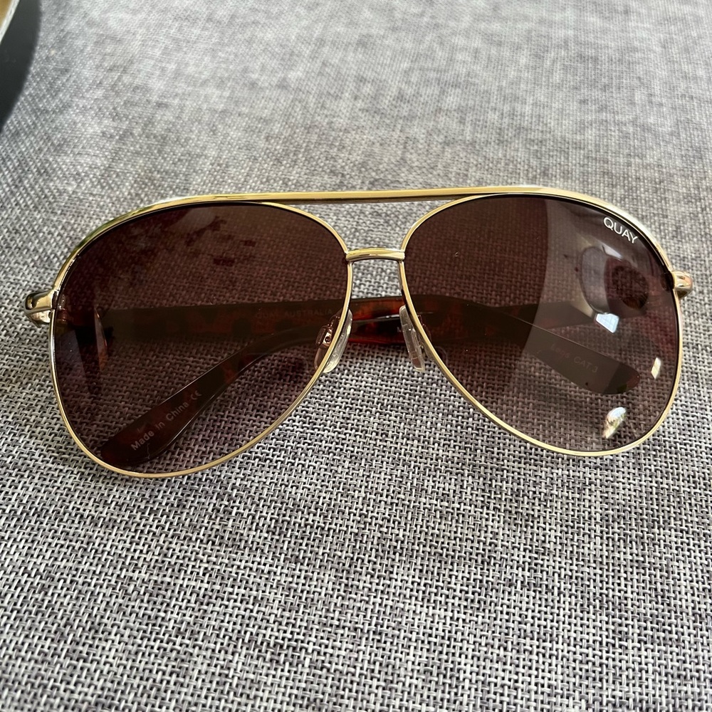Quay Aviator sunglasses